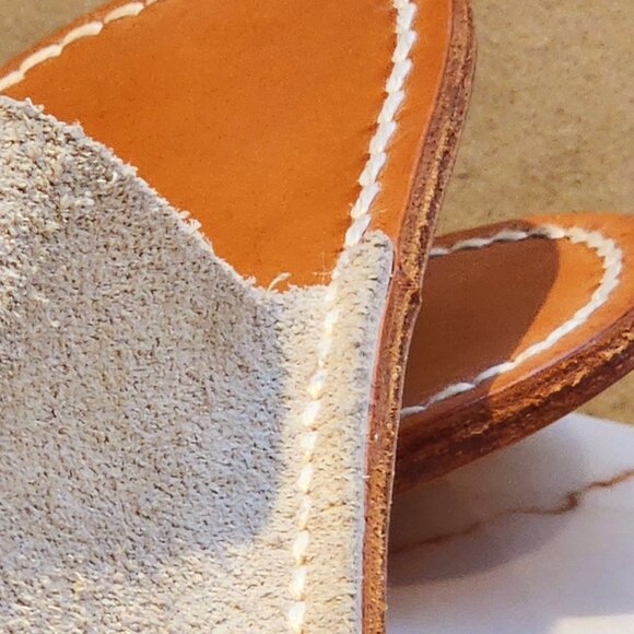 Hender Scheme Beige Tasseled Slipper Flat Unisex Adults 9, 10.25" - Picture 4 of 6